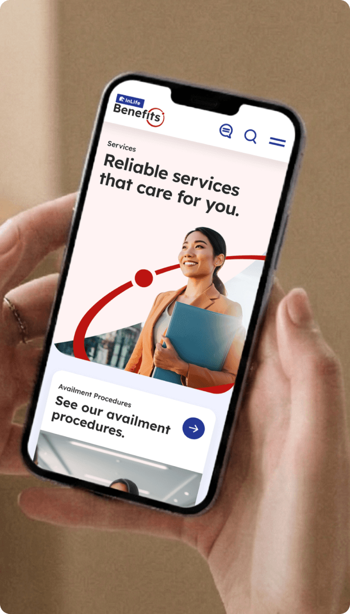 InLife Benefits on iPhone