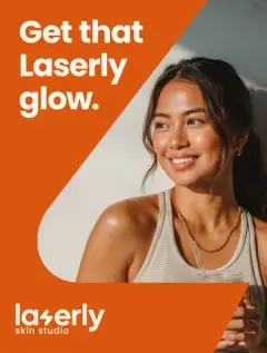 Laserly grid post — “Get that Laserly glow”